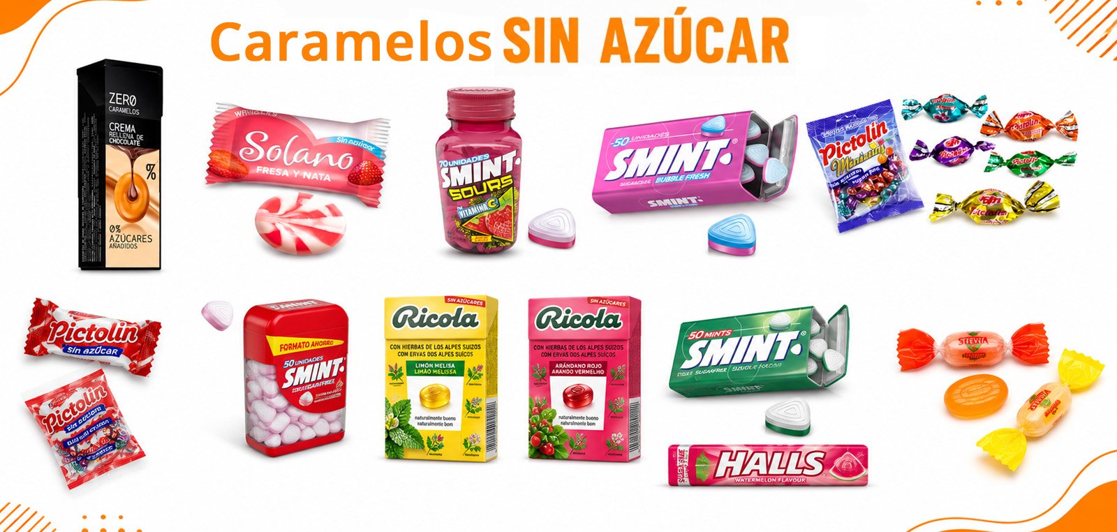 Caramelos sin az&uacute;car